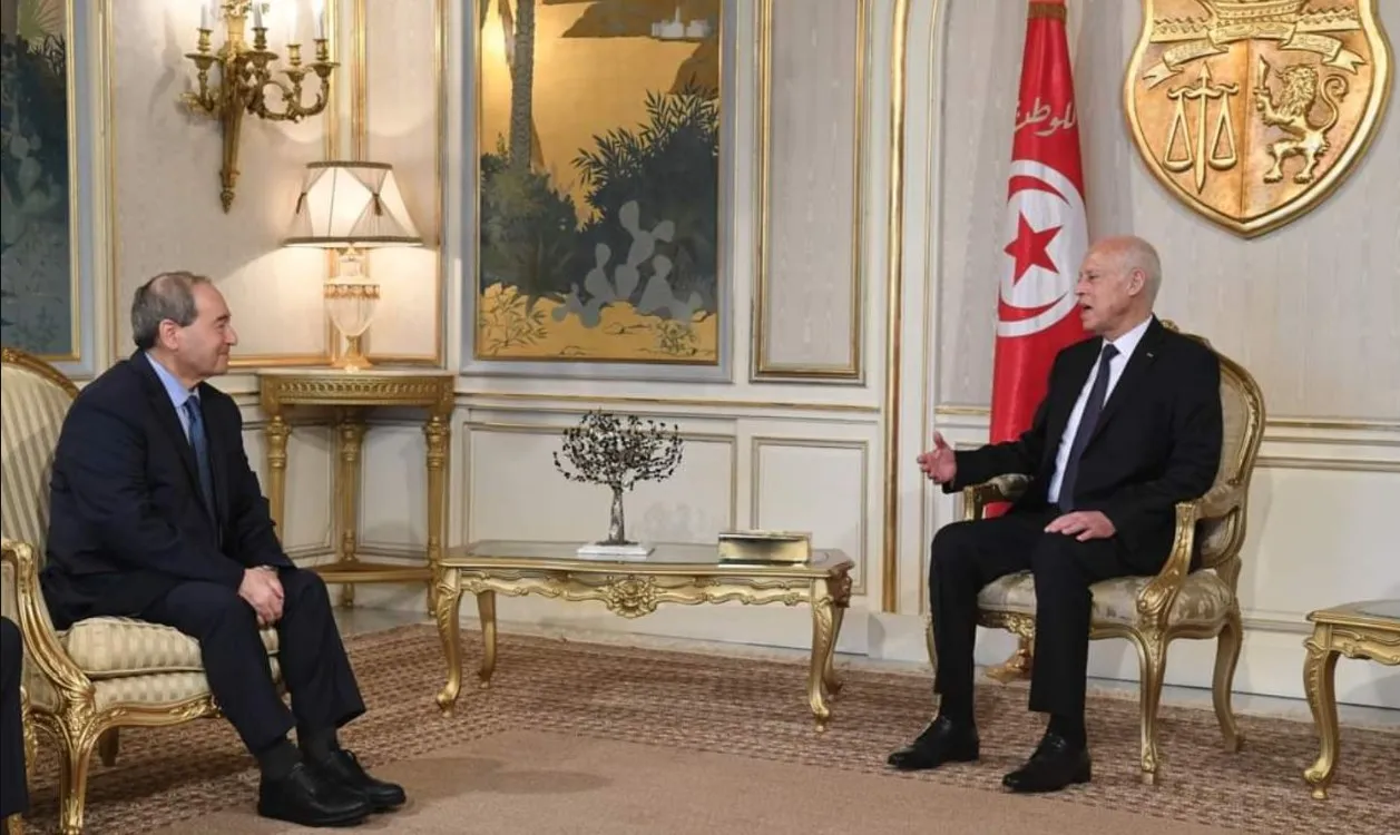 بيان يعلن الاتفاق على تعزيز التعاون في "المجال الأمني" بين تونس ودمشق