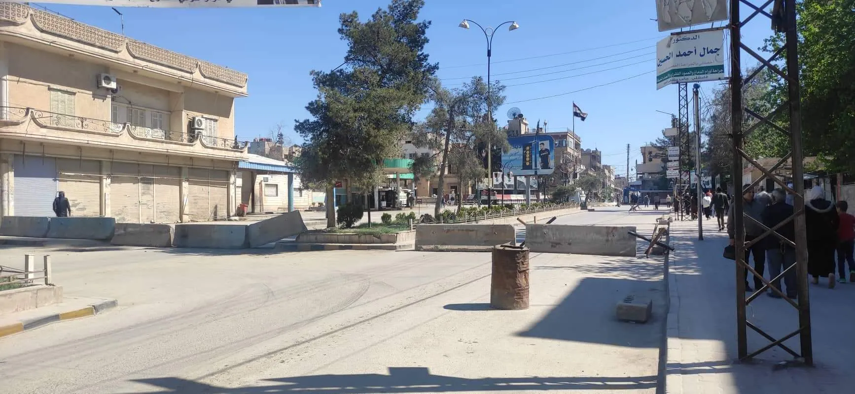 "قسد" تسيطر على مبانٍ بمحيط القاعدة الأمريكية في حي غويران بالحسكة