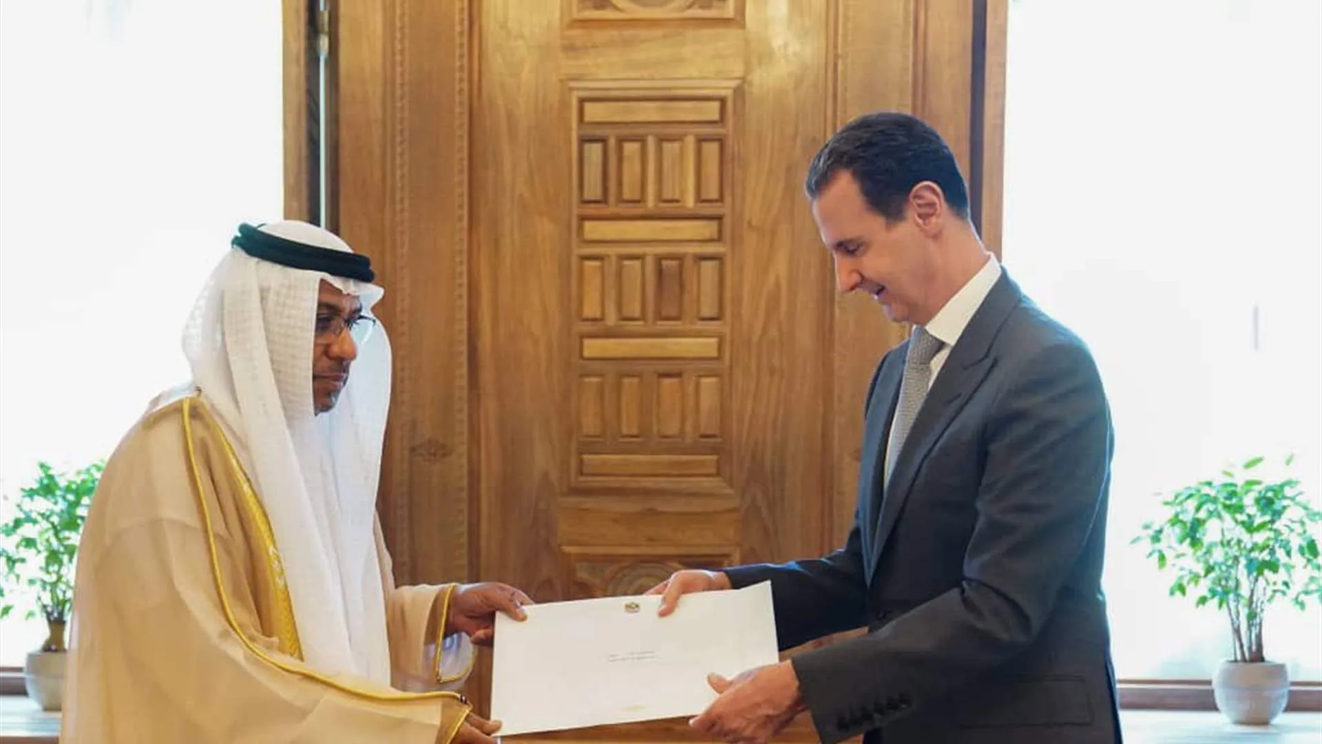الإرهـ ـابي "بشار" يتلقى دعوة لحضور مؤتمر الأطراف للمناخ (COP28) في الإمارات