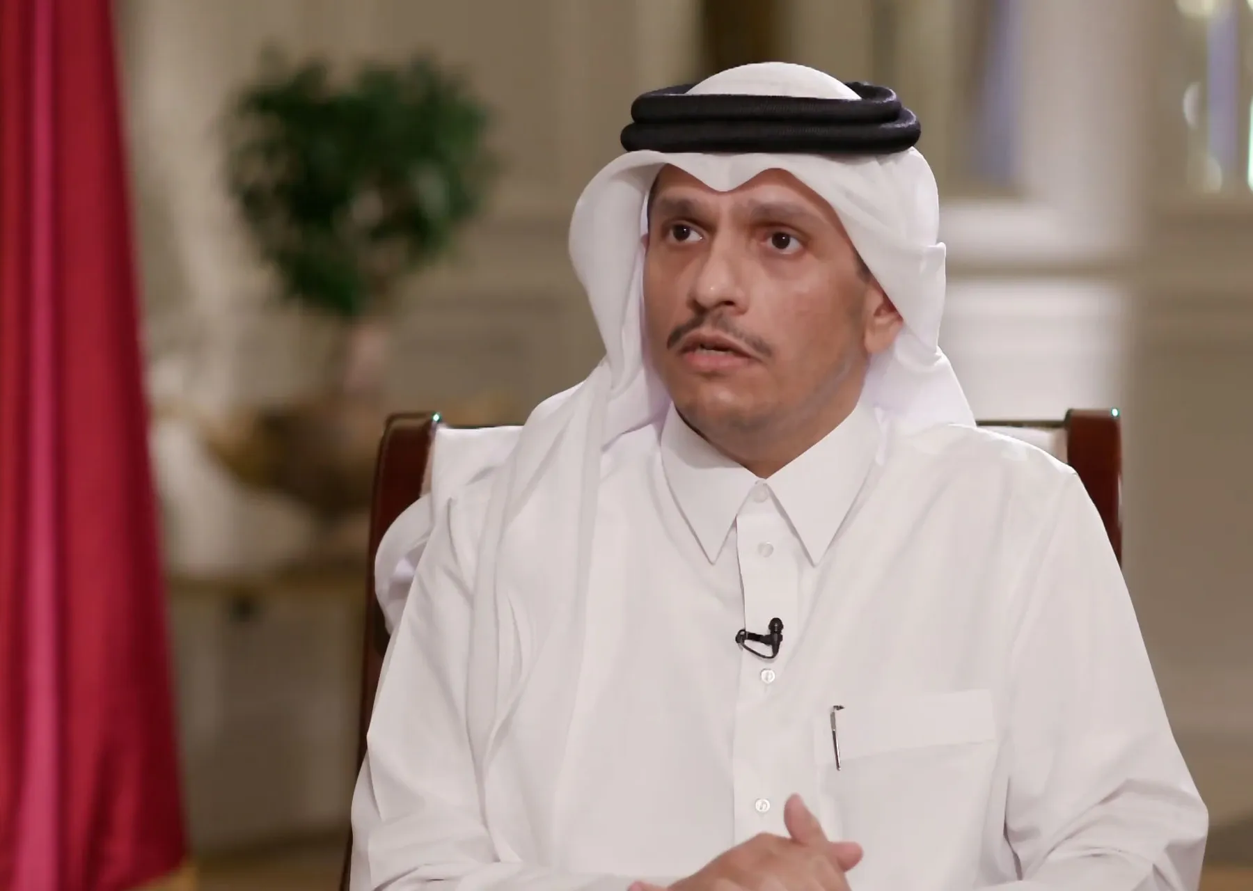وزير خارجية قطر: لانريد الخروج عن الإجماع العربي بشأن عودة سوريا لـ "الجامعة العربية"