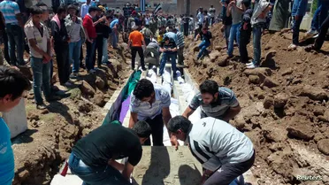 الذكرى السنوية الحادية عشرة لمجزرة مزرعة القبير ذات "الصبغة الطائفية" بريف حماة