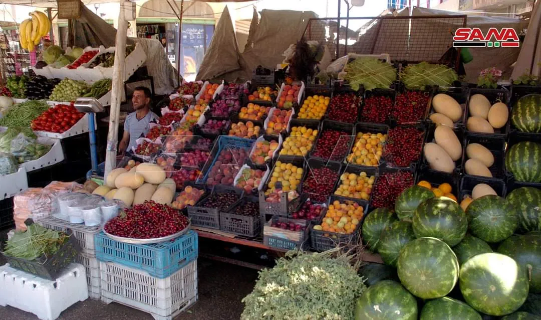النظام يتباهى بتحسن صادرات الفواكه السورية ويبرر ارتفاع أسعارها بنسبة 40 بالمئة