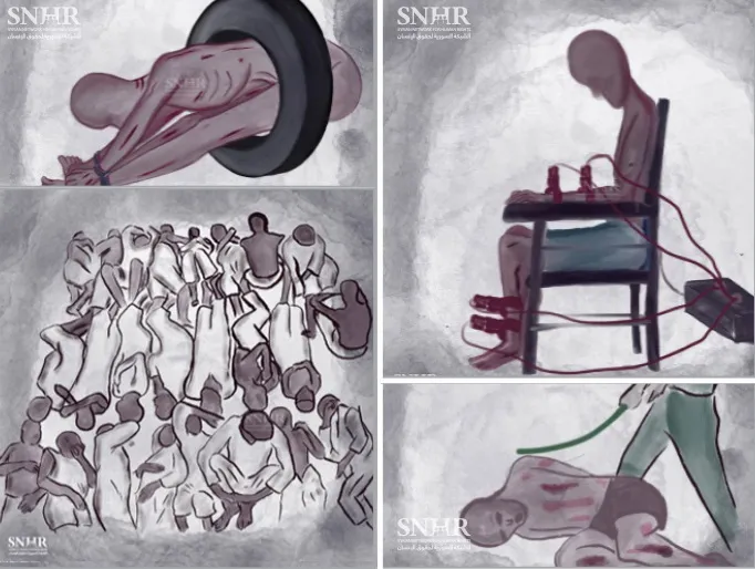 في (اليوم الدولي لمساندة ضحايا التعذيب).. "الشبكة السورية" تُصدر التقرير السنوي الثاني عشر عن التعذيب في سوريا 