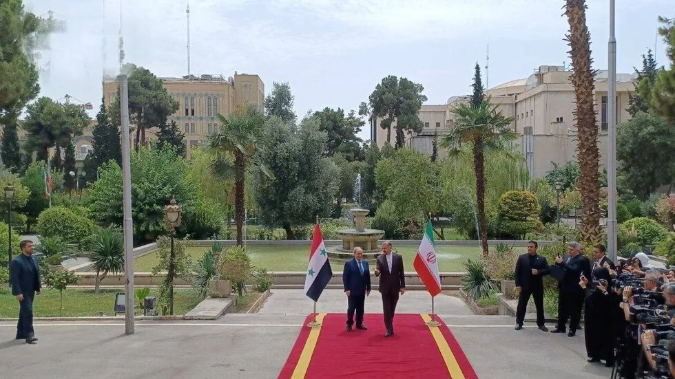 وزيرا خارجية إيران وسوريا في طهران
