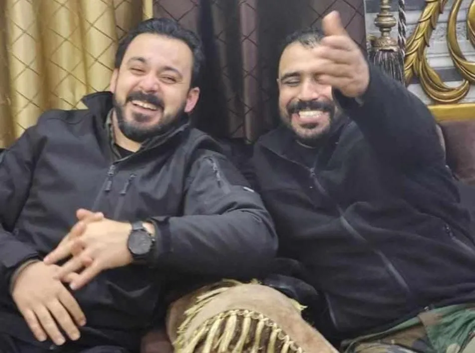 محمد حسين الجاسم  ( أبو عمشة ) و سيف بولاد (أبو بكر)