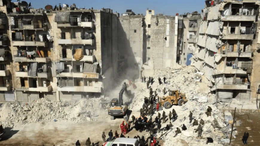 "العفو الدولية"" نظام الأسد ينفذ عمليات هدم "غير قانونية" لمبان في مدينة حلب بحجة الزلزال