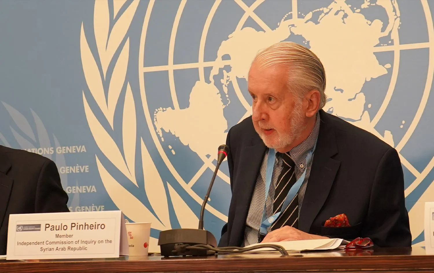 رئيس لجنة التحقيق الدولية: سوريا لا تزال غير آمنة لعودة اللاجئين والحرب لم تنته