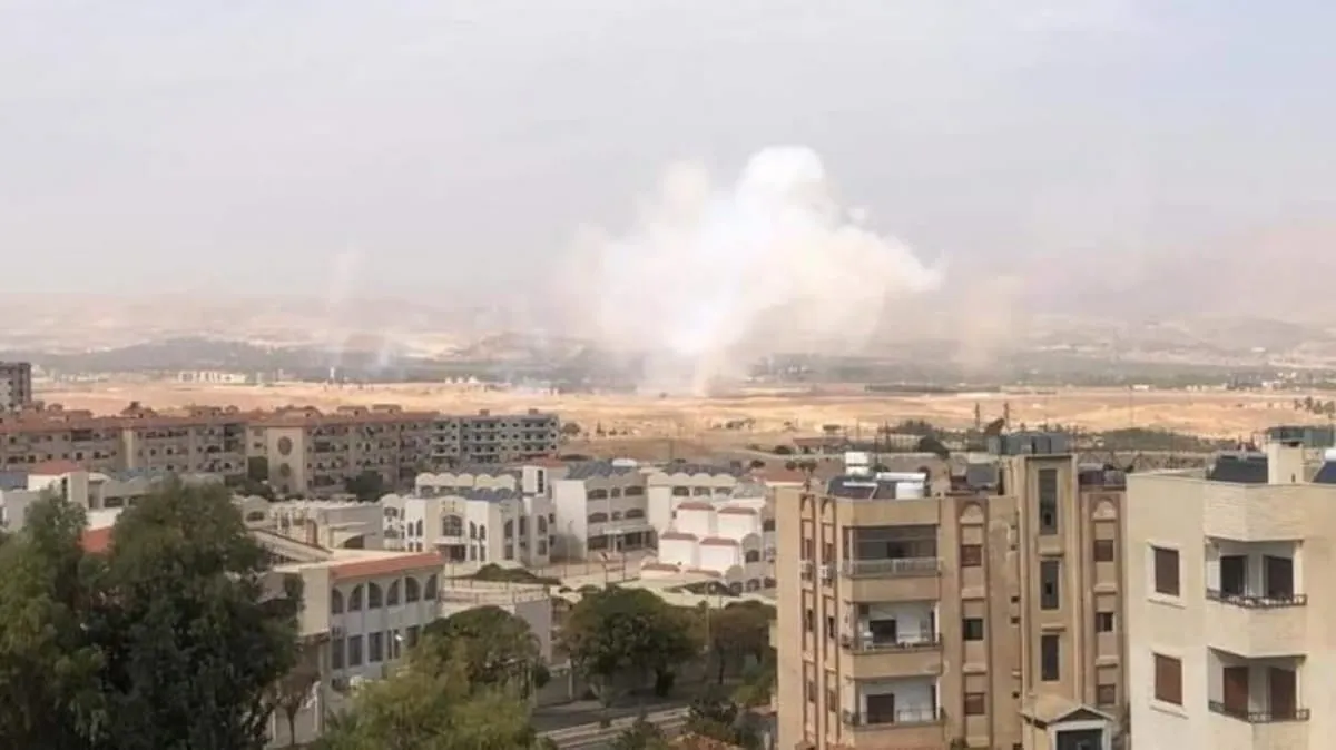 غارات إسرائيلية تستهدف مواقع للنظام في ريف دمشق