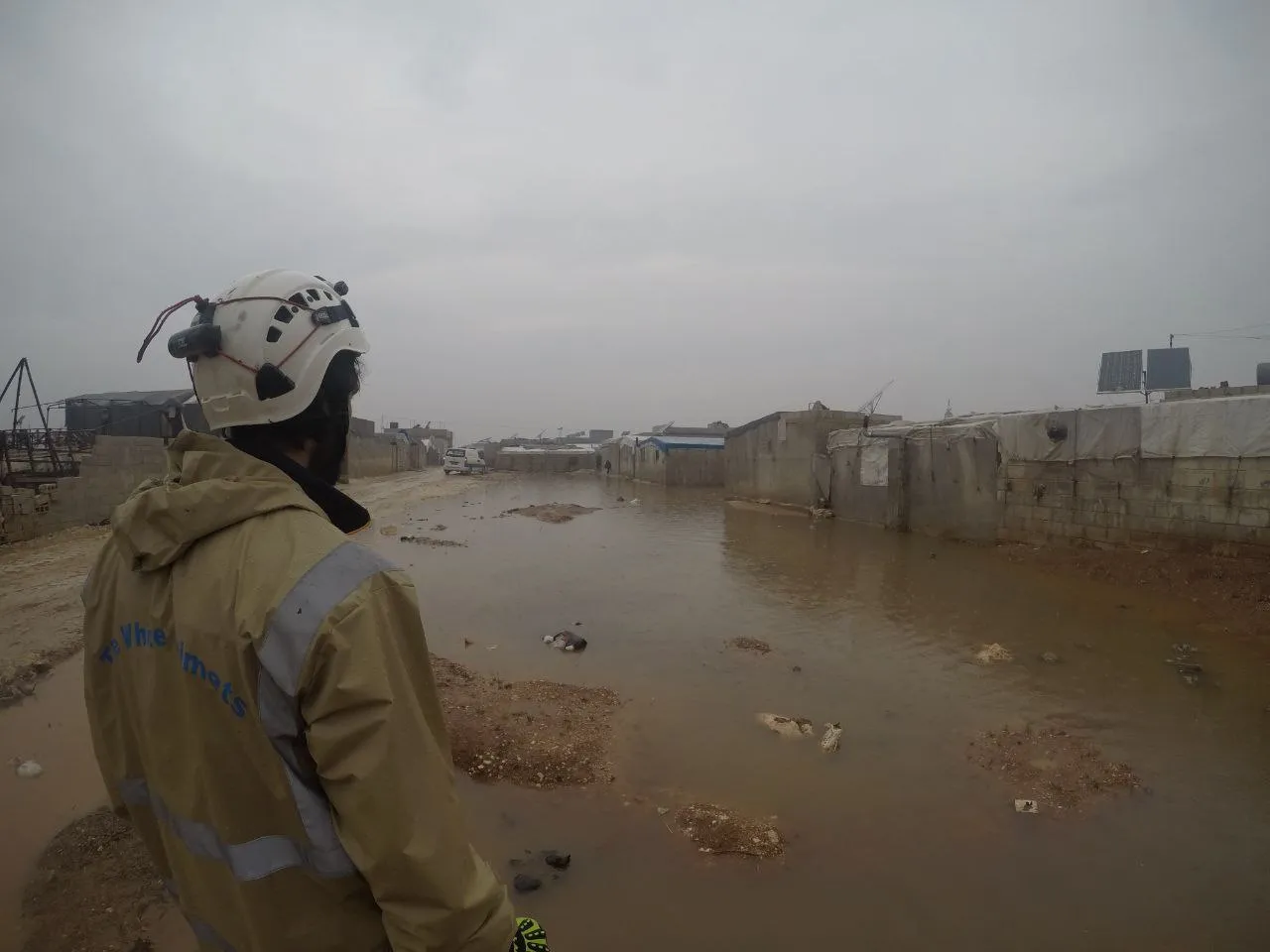 صورة غرق مخيمات بريف إدلب 