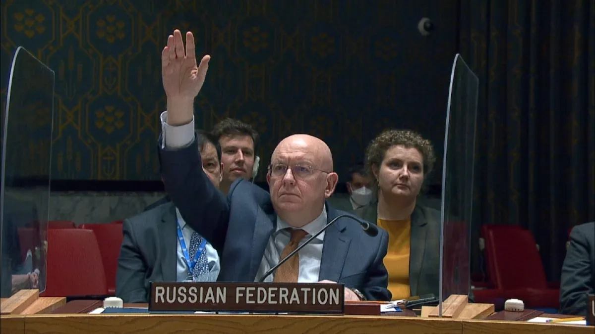 مندوب روسيا بمجلس الأمن: الضربات الأمريكية تمنع جهود التصدي لتنظيم "داعـ ش" وحلفائه
