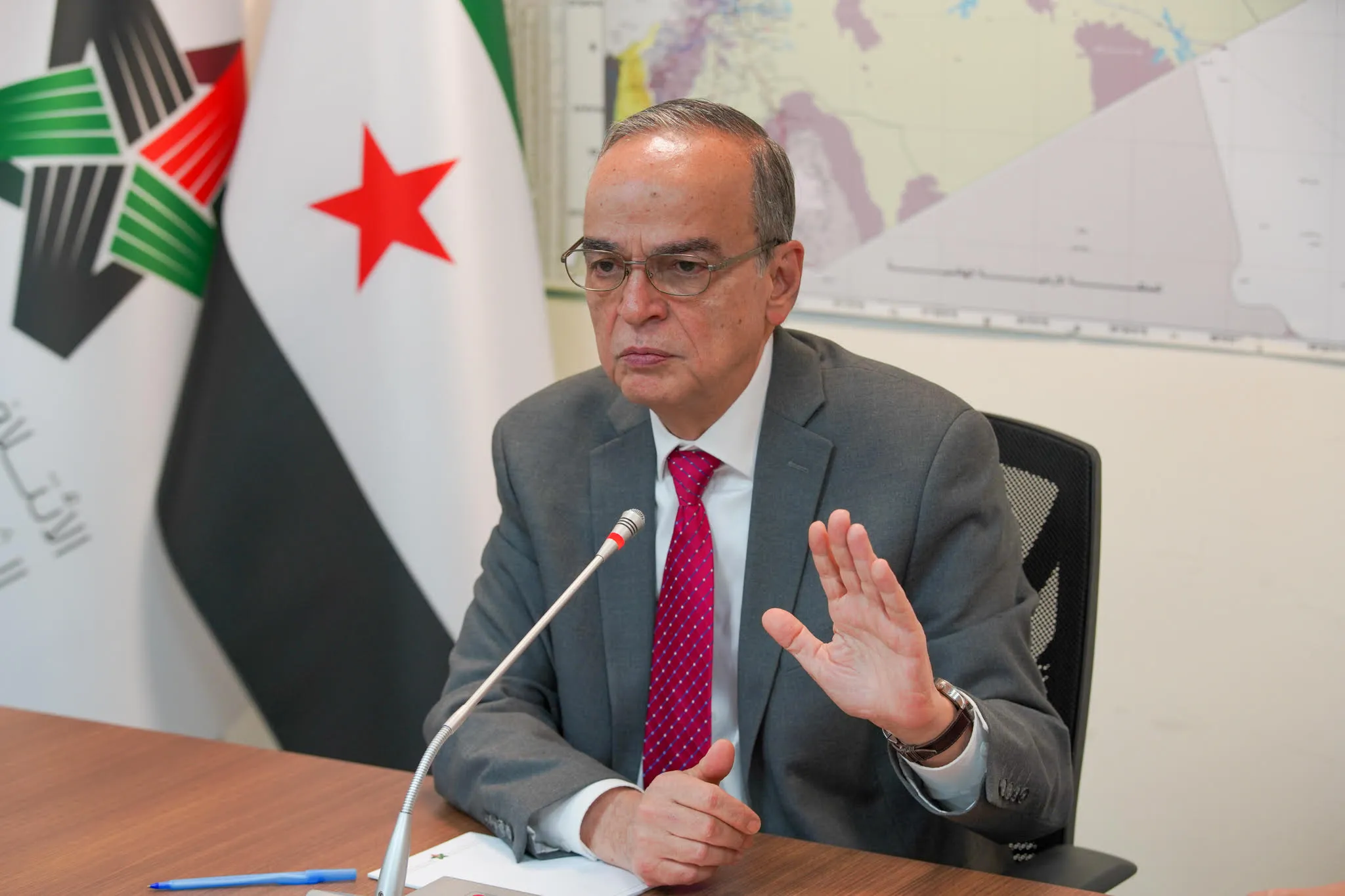 "هادي البحرة" رئيس الائتلاف الوطني السوري