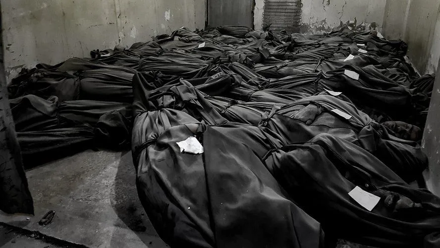صورة من مجازر الأسد الكيماوية في سوريا