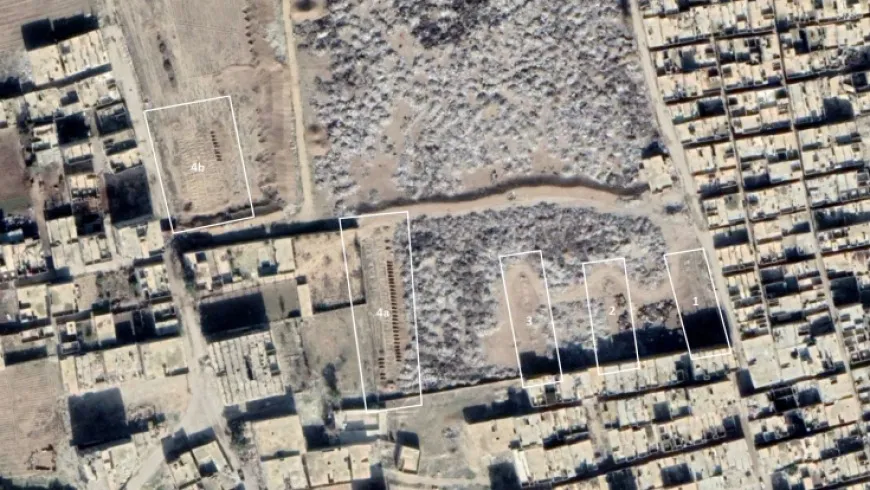 صورة مقبرة جماعية ين السيدة زينب وحجيرة، في ريف دمشق