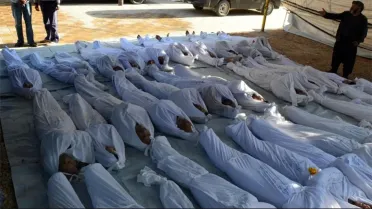 "منظمة فلسطينية: مجزرة الكيماوي في الغوطة جرح لا يندمل في ذاكرة عائلات الضحايا