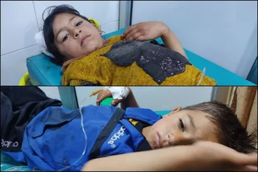وفاة طفل وإصابة ثلاثة آخرين بانفجار قنبلة من مخلفات الحرب بريف إدلب