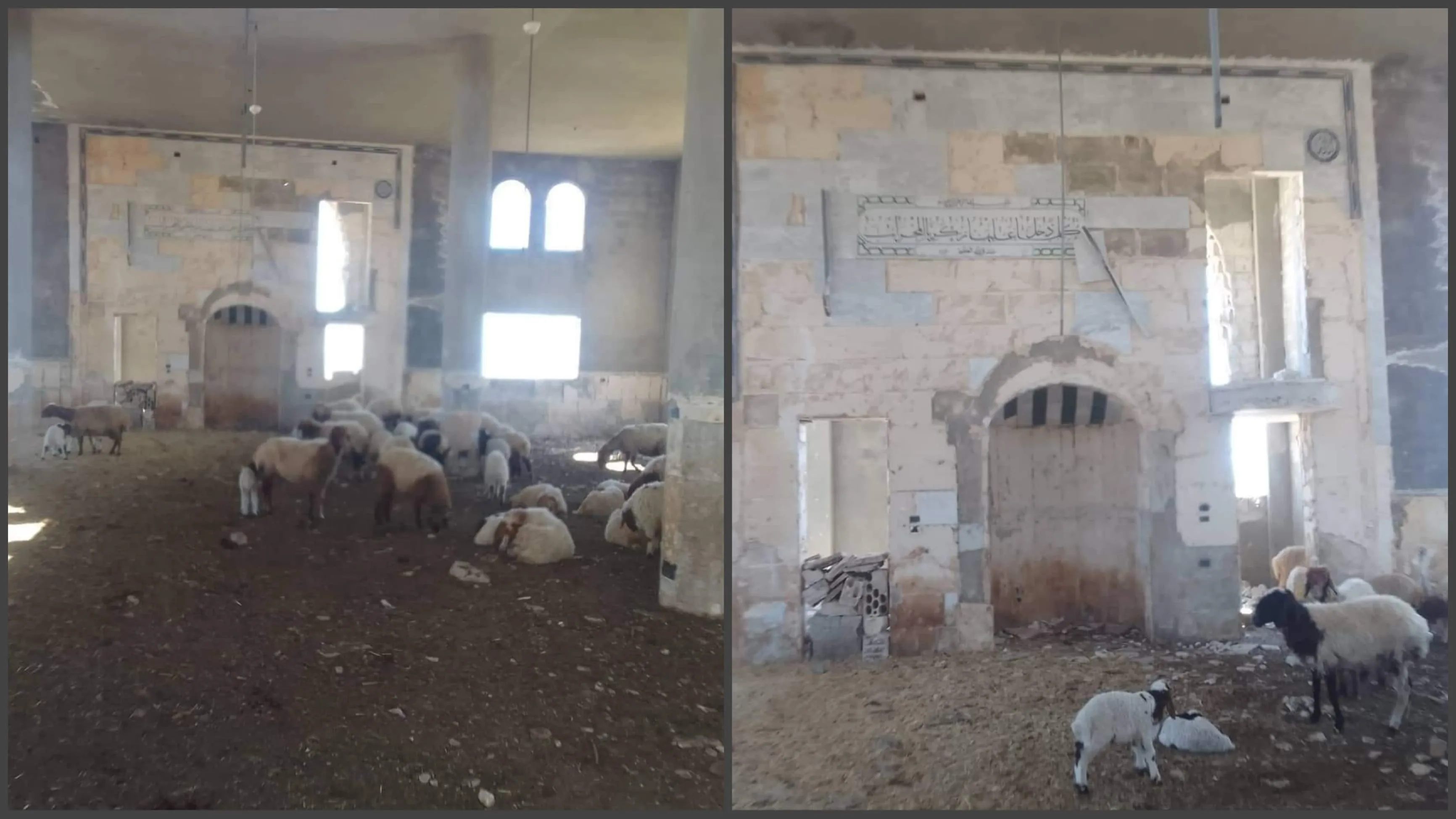 مسجد "عمار بن ياسر" في قرية دير سنبل في ريف حماة الشمالي الغربي