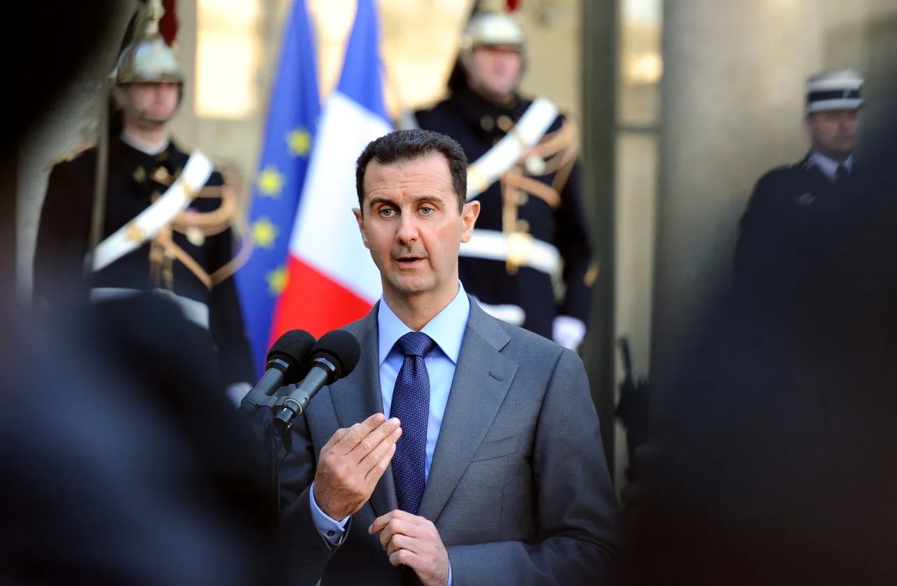 بشار الأسد في العاصمة الفرنسية باريس - 9 ديسمبر/ كانون الأول 2010
