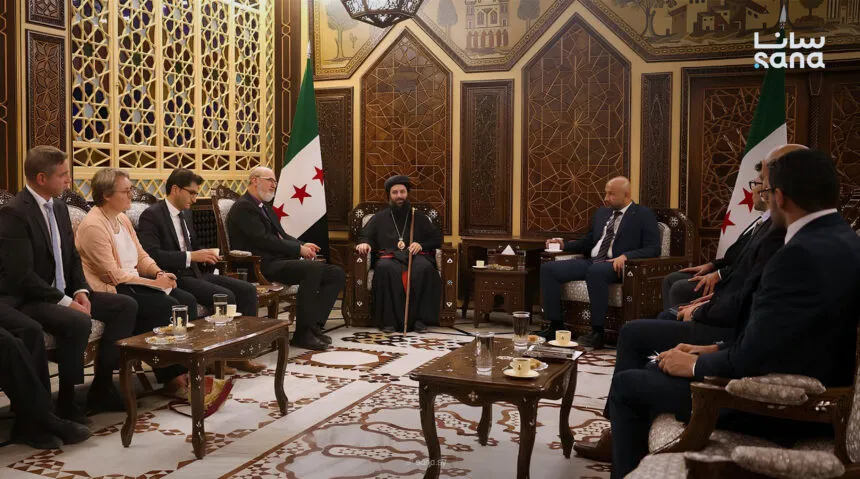 سوريا وألمانيا تبحثان تعزيز التعاون في إدارة الكوارث والاستجابة الإنسانية