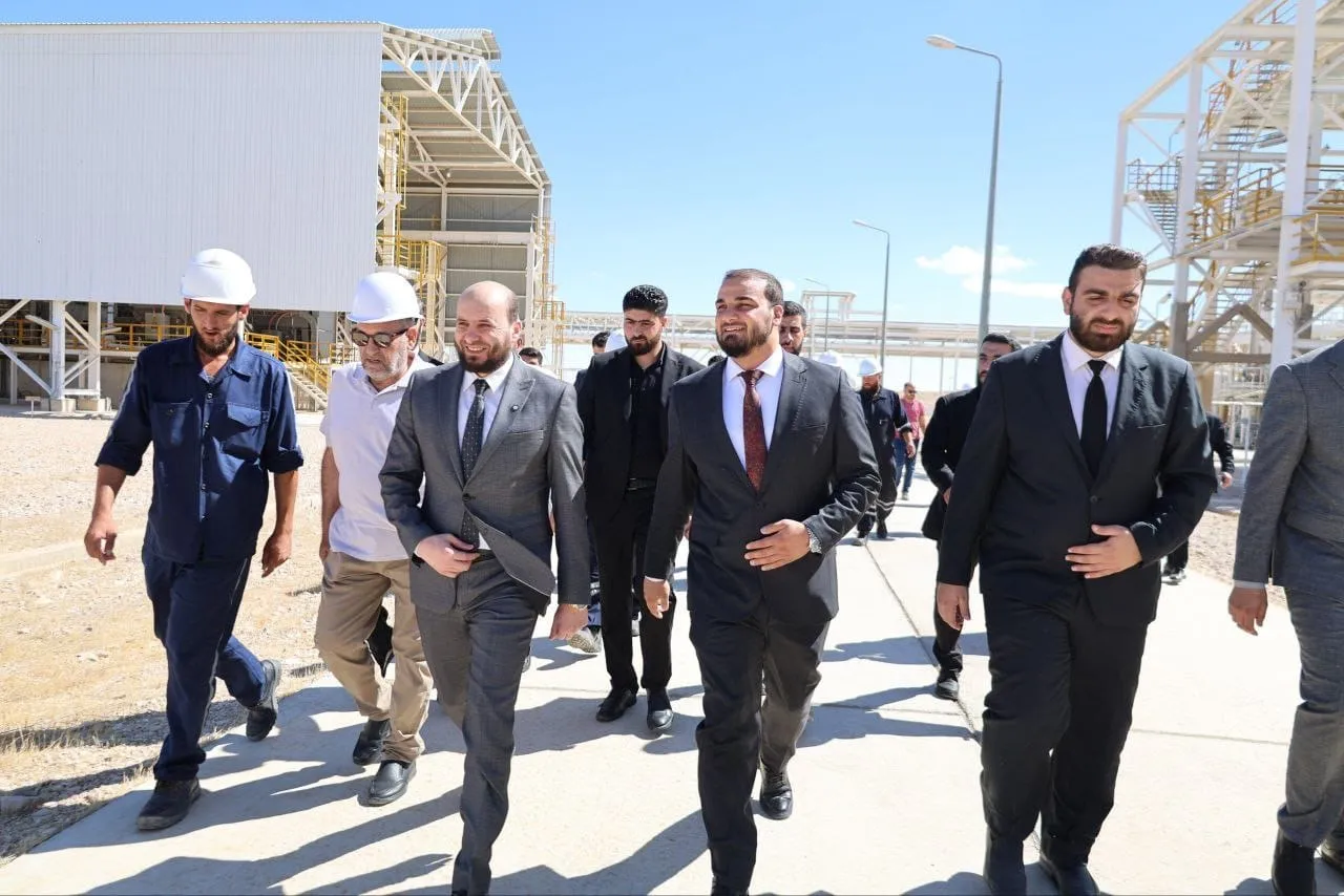 رسمياً.. وزير الطاقة يطلق العمل في منشأة توينان الغازية وسط سوريا