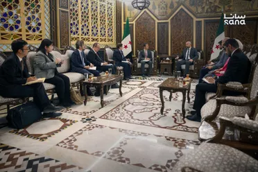سوريا واليابان تبحثان توسيع التعاون في إدارة الكوارث وإزالة الألغام