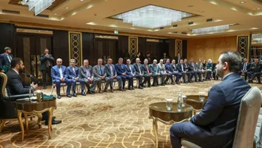 "الشرع" يلتقي الجالية السورية في موسكو ويؤكد دورها في نقل صورة سوريا الجديدة
