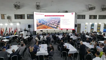 انطلاق مؤتمر ومعرض "صناعة الإسمنت والمجبول البيتوني 2025" في دمشق