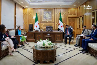 وزير العدل يبحث مع وفود أممية تعزيز التعاون في مكافحة الجريمة وحقوق الإنسان