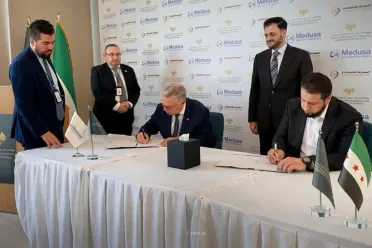 سوريا توقّع اتفاقية إنزال أول كابل بحري دولي لتعزيز الاتصالات والربط الإقليمي