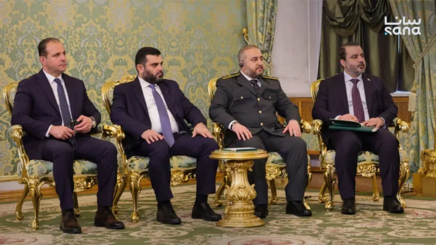 ماهر الشرع يبحث في موسكو تعزيز التعاون الروسي السوري وإعادة الإعمار