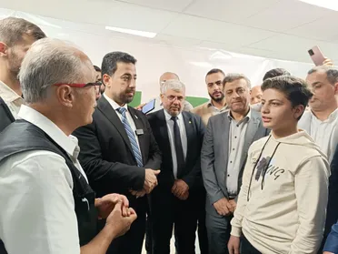 وزير الصحة يفتتح العيادات الخارجية في مشفى كفربطنا بريف دمشق