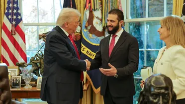 حصرية: زيارة "الشرع" إلى البيت الأبيض تشبه "سقوط جدار برلين في الشرق الأوسط"