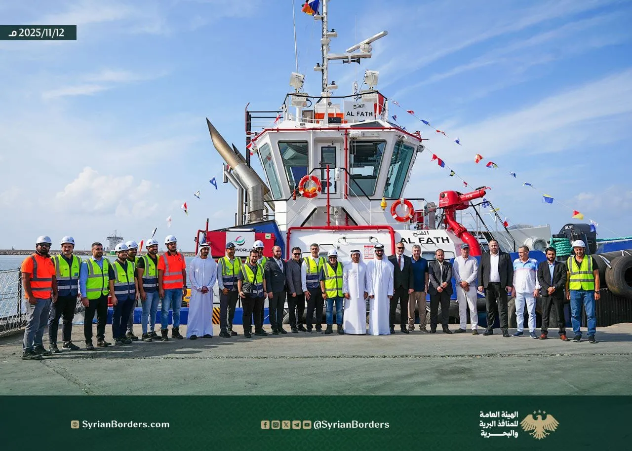 إطلاق العمليات التشغيلية لمجموعة موانئ دبي العالمية في ميناء طرطوس