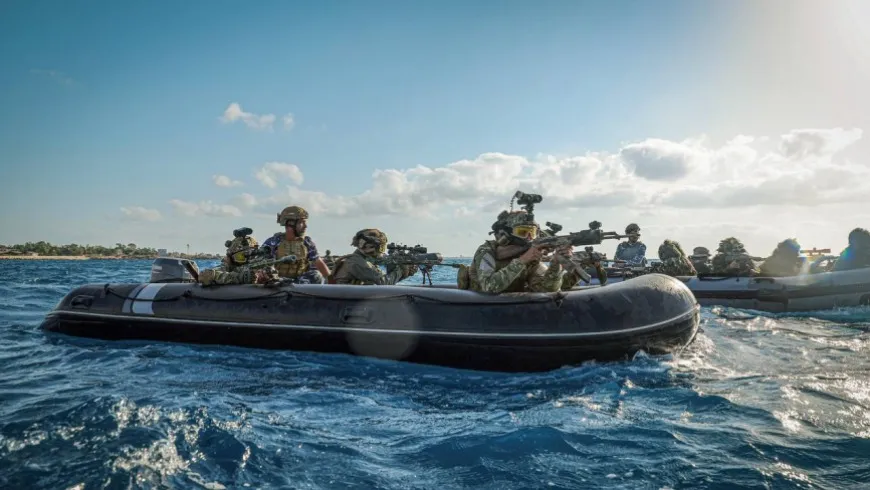 القوى البحرية تُنشئ نقطة بحرية في رأس البسيط لضبط المياه الإقليمية