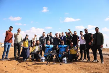 بتقنية الماغنومتر.. اختبار أول طائرة درون ألمانية لكشف الألغام في سوريا 