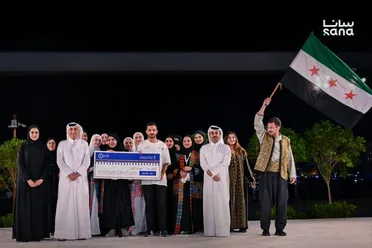 سوريا تنال المركز الأول في "اليوم الثقافي" بجامعة لوسيل في الدوحة