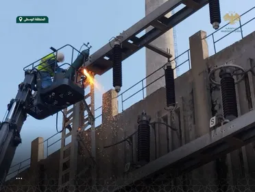 تفكيك تجهيزات محطة توليد قطينة تمهيداً لإخراجها من الخدمة