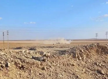 إطلاق نار يستهدف قوات الأمن ووفداً للتحالف الدولي خلال جولة في تدمر شرقي حمص 