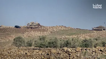 توغل لقوات الاحتلال الإسرائيلي في ريف القنيطرة واعتقال شاب وتجريف أراضٍ