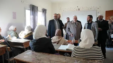 وزير الأوقاف يزور الثانويات الشرعية بريف دمشق لتكريم المتفوقين