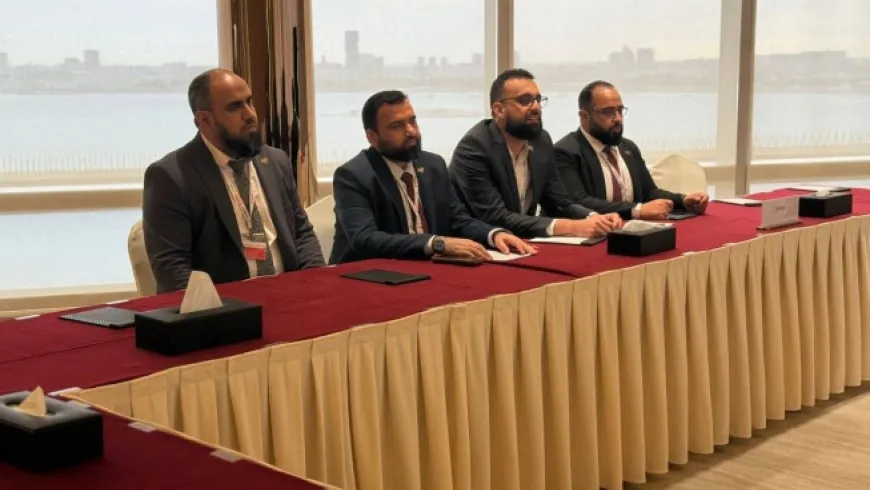 وفد الرقابة والتفتيش يبحث تعزيز التعاون الدولي لمكافحة الفساد في مؤتمر الدوحة