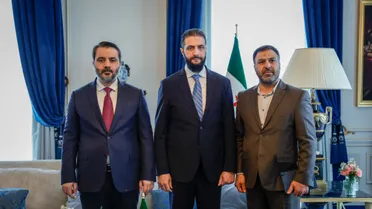 تكريماً لجهوده ودوره .. الرئيس "الشرع" يلتقي "قيصر" في زيارته الأولى إلى فرنسا