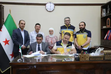 "الخوذ البيضاء" ومديرة الآثار توقعان اتفاقية لحماية التراث الثقافي السوري من المخاطر