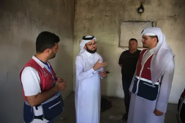 قطر الخيرية تطلق مشروعاً لتأهيل 300 منزل وسط تقديرات أممية بدمار أكثر من مليوني منزل