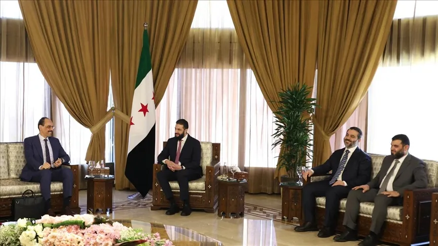 بينها لقاء مع "الشرع"... وفدان تركيان من جهاز الاستخبارات والدفاع يجريان مباحثات في دمشق