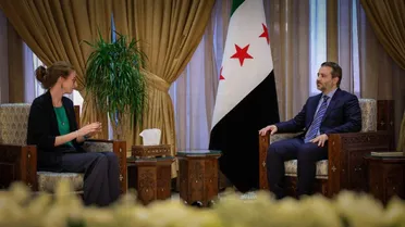 الشيباني يبحث في دمشق مع مسؤولي منظمات أممية ومسؤولين عرب سبل دعم إعادة الإعمار وتعزيز الشراكات الدولية