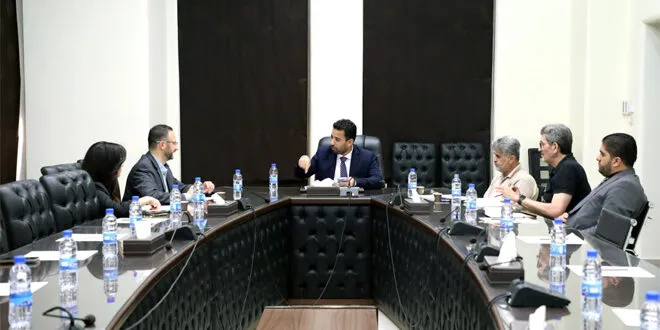وزير الصحة يبحث مع منظمة "نورواك" النرويجية تعزيز التعاون ودعم القطاع الصحي في سوريا