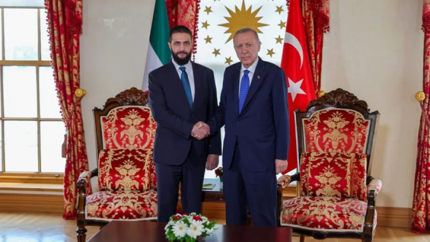 اتصال هاتفي بين "الشرع وأردوغان" لبحث تحييد سوريا عن التصعيد الإيراني - الإسرائيلي