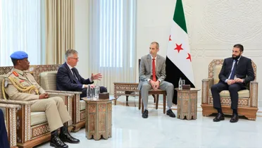 وسط تصاعد الانتهاكات الإسرائيلية.. مسؤول أممي يلتقي "الشرع" في دمشق ويزور قوات "أندوف" في الجولان