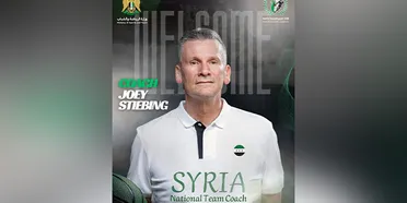 الاتحاد السوري لكرة السلة يتعاقد مع المدرب الأمريكي جوي ستيبنغ لقيادة المنتخب الوطني