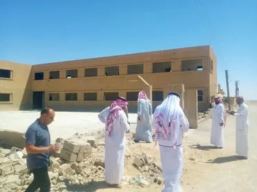 وفد إماراتي يزور تدمر لبحث دعم المرافق الصحية والمائية